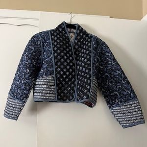 Mango quilted reversible jacket  size S
